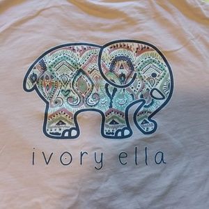 Ella Fit Blossom Painted Peacock Long Sleeve Tee